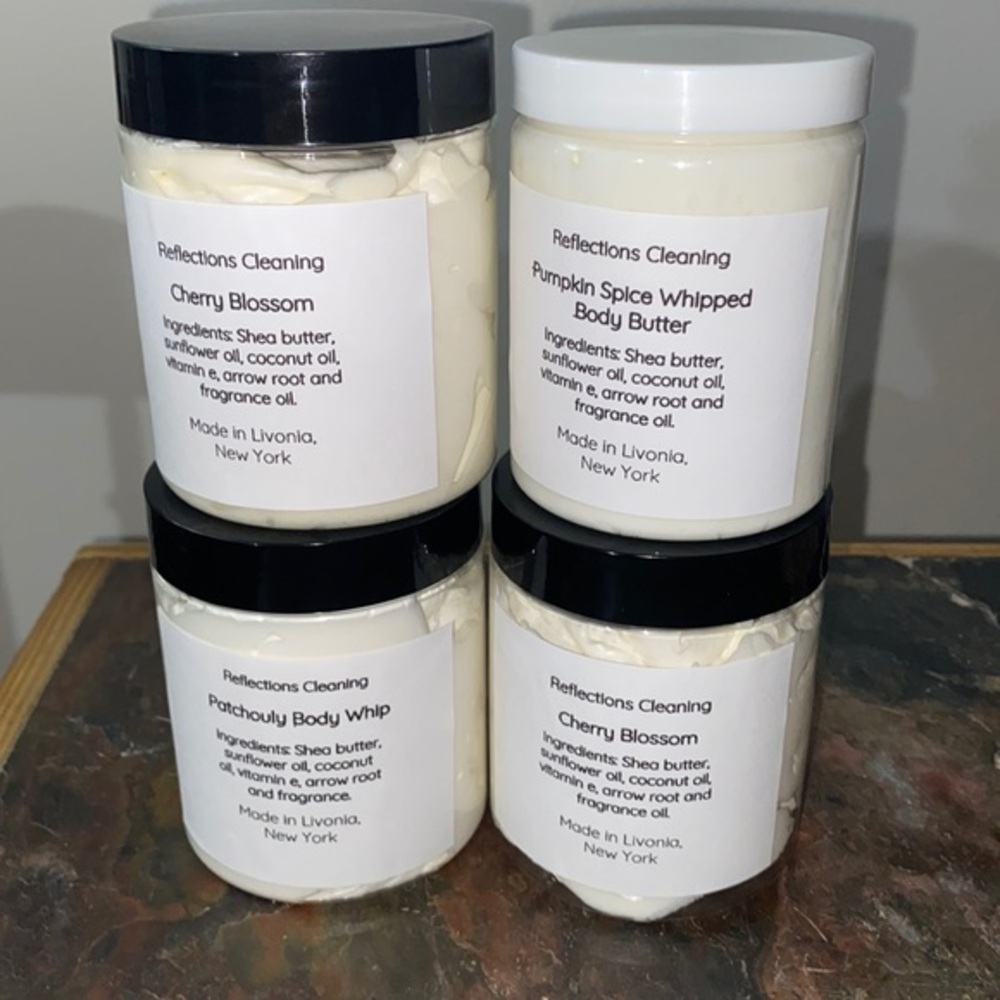 Whipped Body Butter for all! Hand crafted small batch silky lotion natural